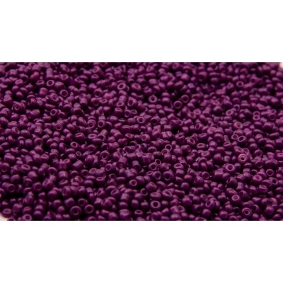 470 Бисер Opaque colours seed 12/0 цвет №470 т. сирень (450/500гр) пр-во Китай