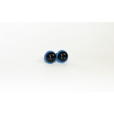 A2-04 Глазки винтовые d 8мм, черно-синие