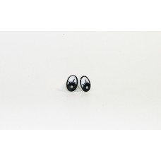 E109-101 Глазки винтовые d 10x14мм, черно-белые